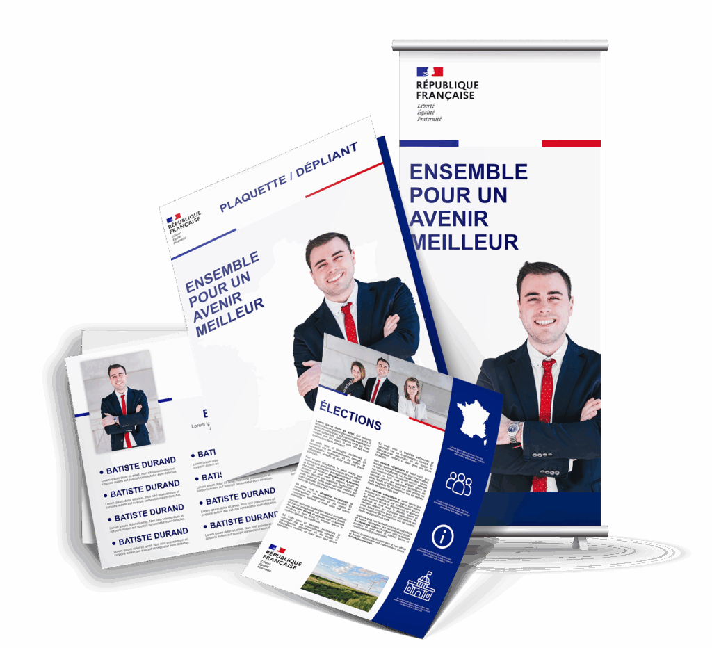 Offre en création graphique / Campagne électorales municipales 2026